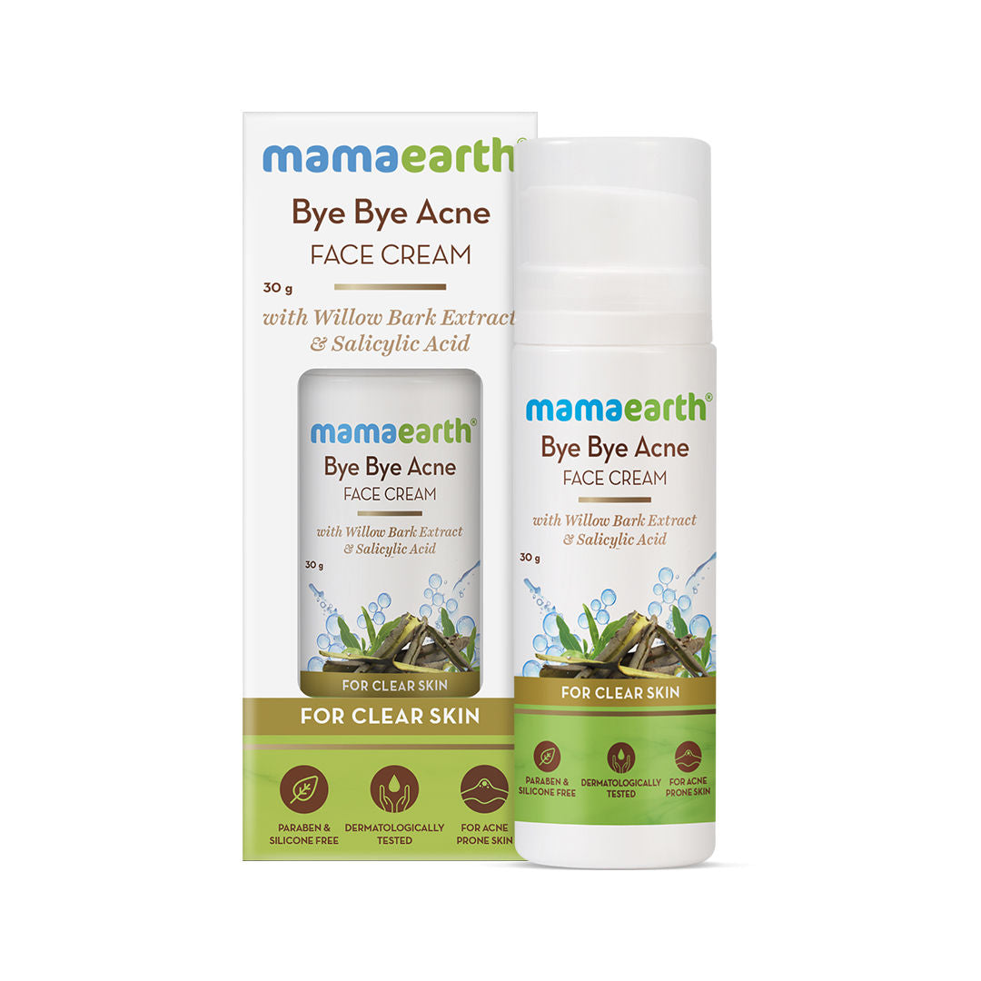 Mamaearth Bye Bye Acne Face Cream With Willow Bark Extract & Salicylic Acid-2