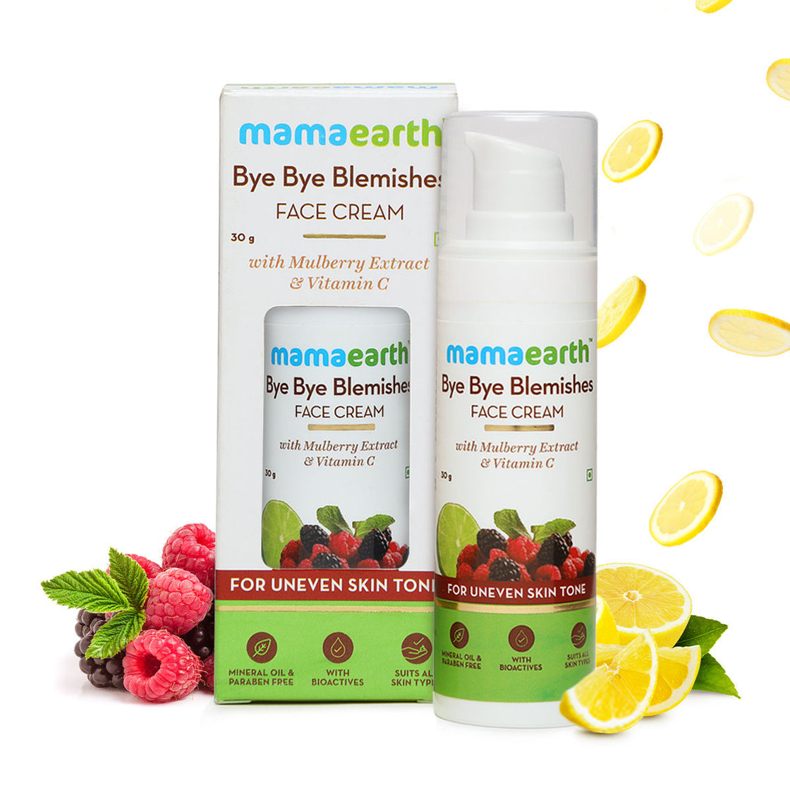 Mamaearth Bye Bye Blemishes Face Cream With Mulberry Extract & Vitamin C