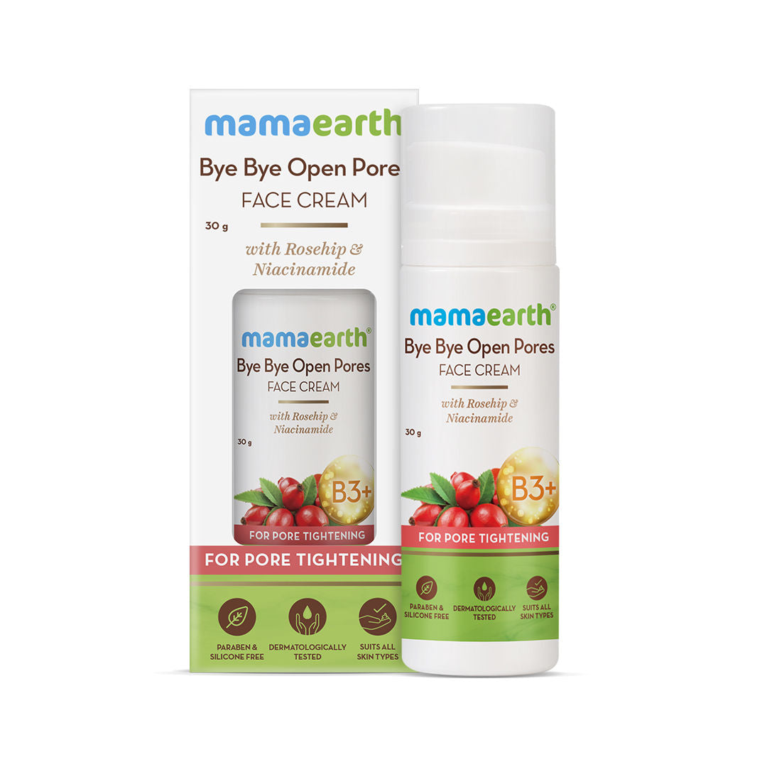 Mamaearth Bye Bye Open Pores Face Cream With Rosehip & Niacinamide-2