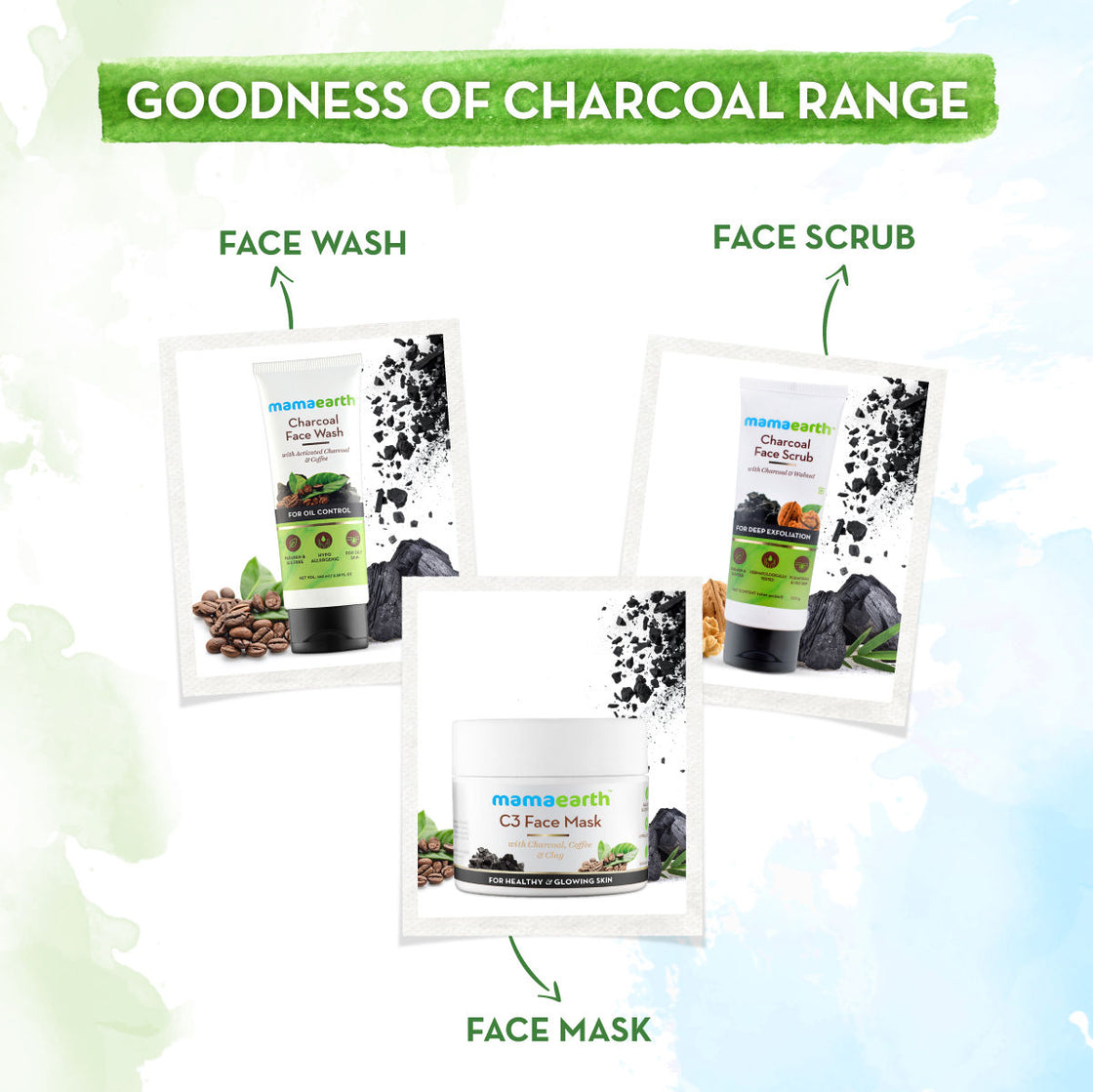 Mamaearth Charcoal Face Wash With Activated Charcoal And Coffee For Oil Control-5