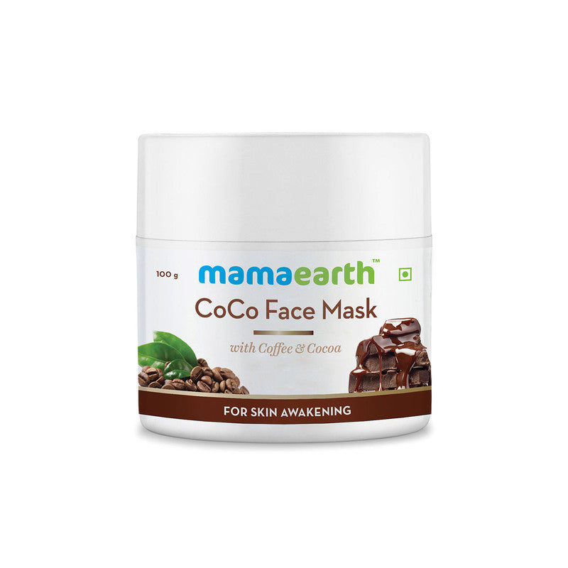 Mamaearth Coco Face Mask, For Skin Awakening, With Coffee & Cocoa