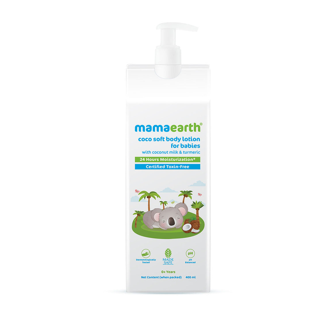 Mamaearth Coco Soft Body Lotion With Coconut Milk & Turmeric For Babies