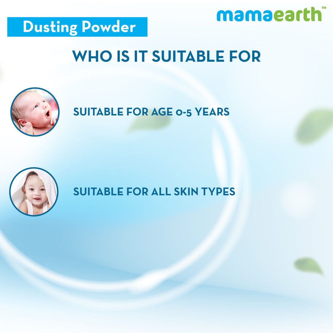 Mamaearth Dusting Powder With Organic Oatmeal & Arrowroot Powder For Babies-5