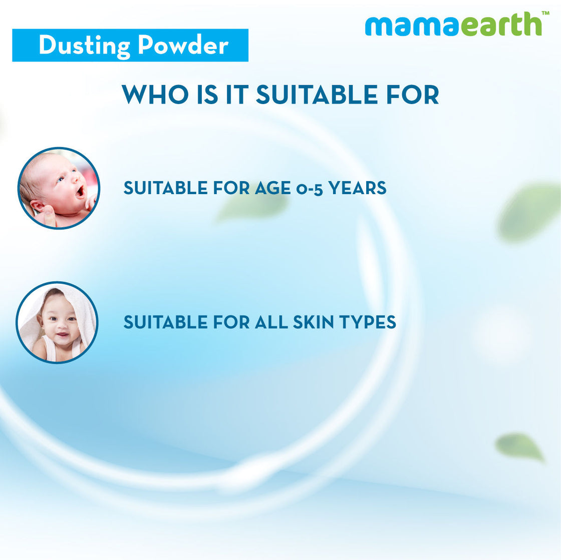 Mamaearth Dusting Powder With Organic Oatmeal & Arrowroot Powder For Babies-5