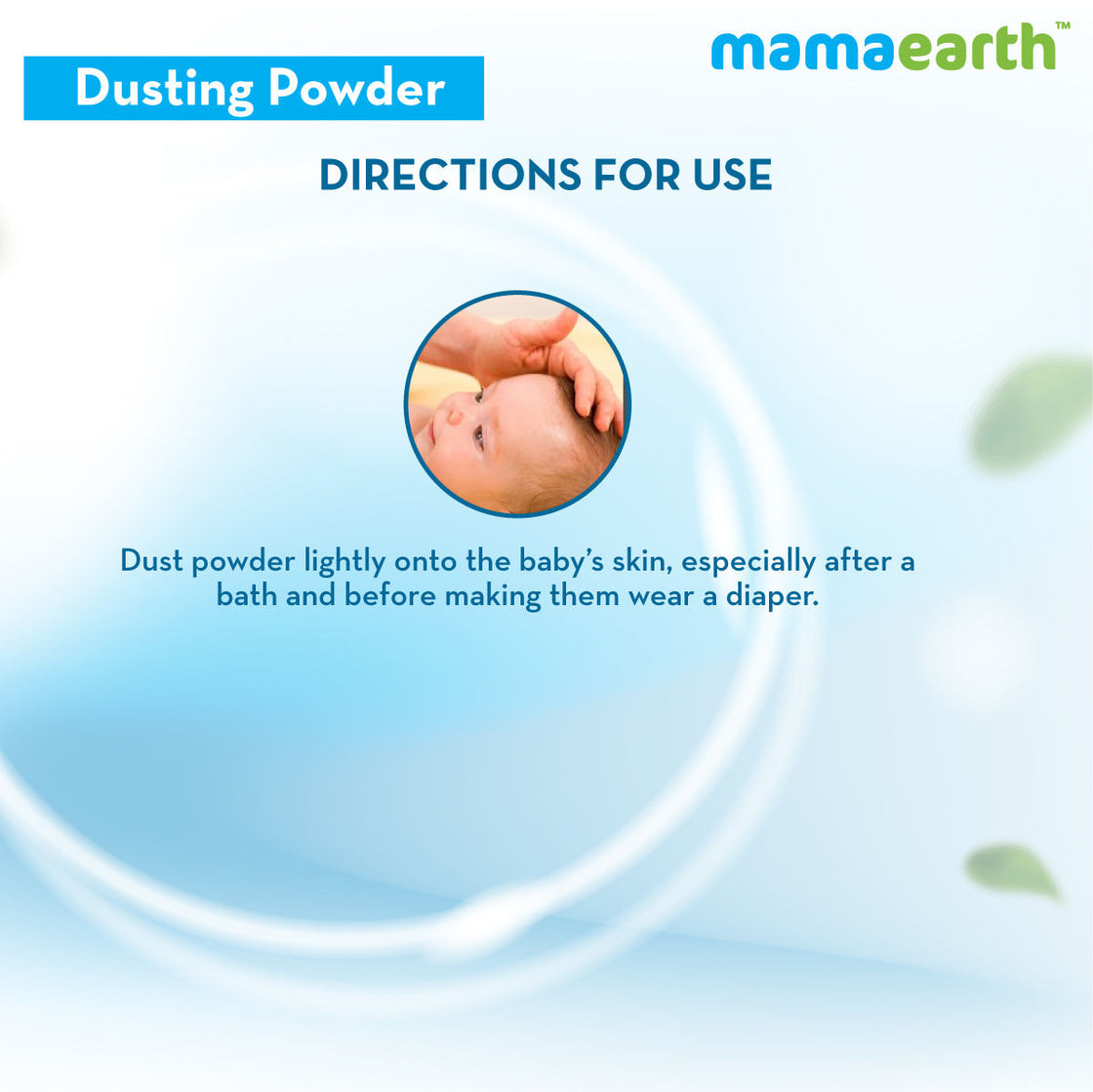 Mamaearth Dusting Powder With Organic Oatmeal & Arrowroot Powder For Babies-6