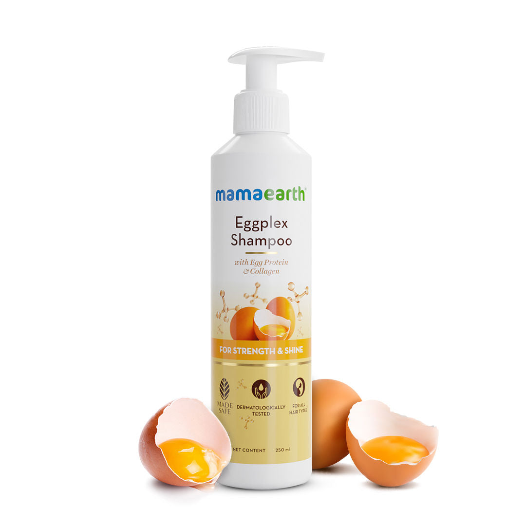 Mamaearth Eggplex Shampoo With Egg Protein For Strength And Shine-7