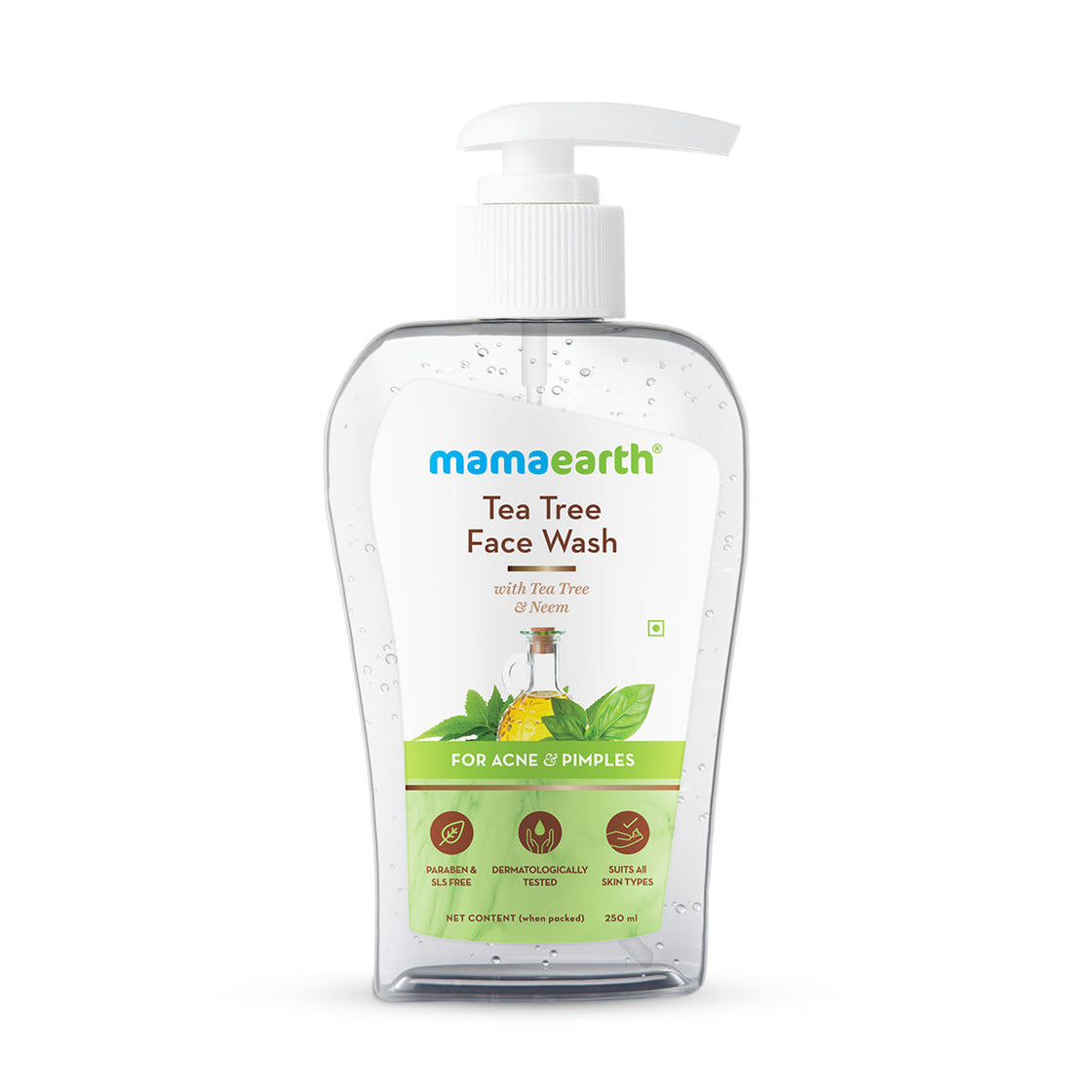Mamaearth Face Wash With Tea Tree Oil And Neem Extract For Acne &Pimples-9