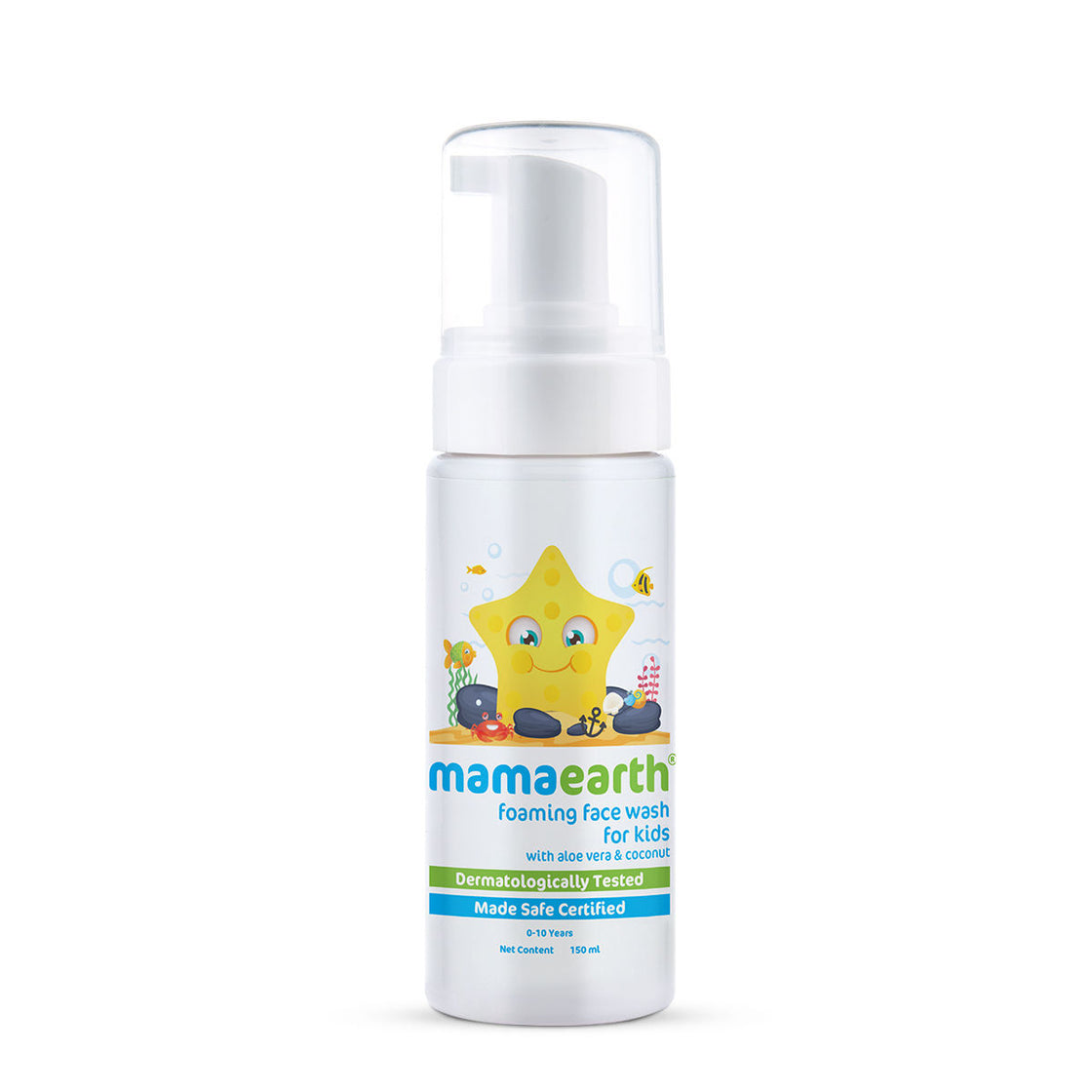 Mamaearth Foaming Face Wash For Kids With Aloe Vera & Coconut For Gentle Cleansing-7