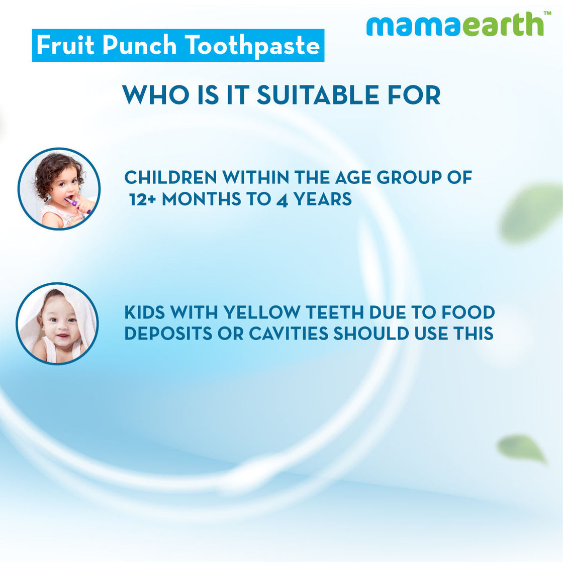 Mamaearth Fruit Punch Toothpaste For Kids-5