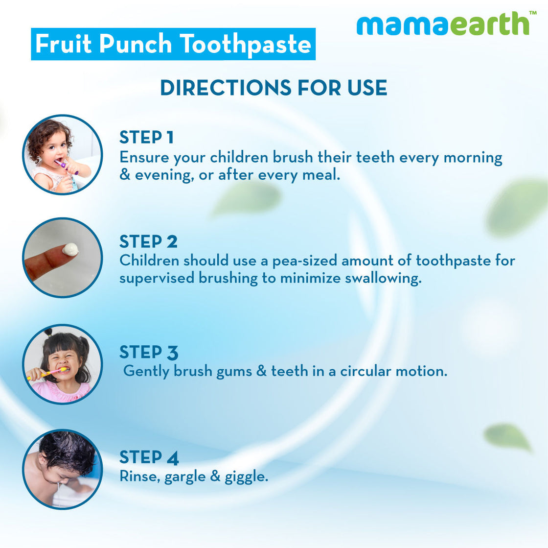 Mamaearth Fruit Punch Toothpaste For Kids-6