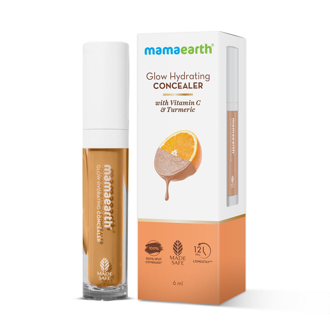 Mamaearth Glow Hydrating Concealer With Vitamin C & Turmeric For 100% Spot Coverage-2