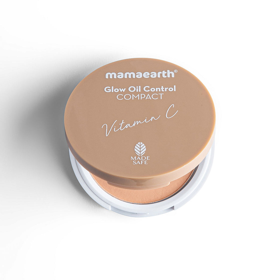 Mamaearth Glow Oil Control Compact Spf 30 With Vitamin C & Turmeric - 01 Ivory Glow