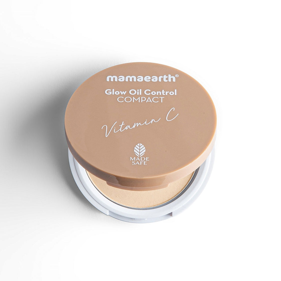 Mamaearth Glow Oil Control Compact Spf 30 With Vitamin C & Turmeric