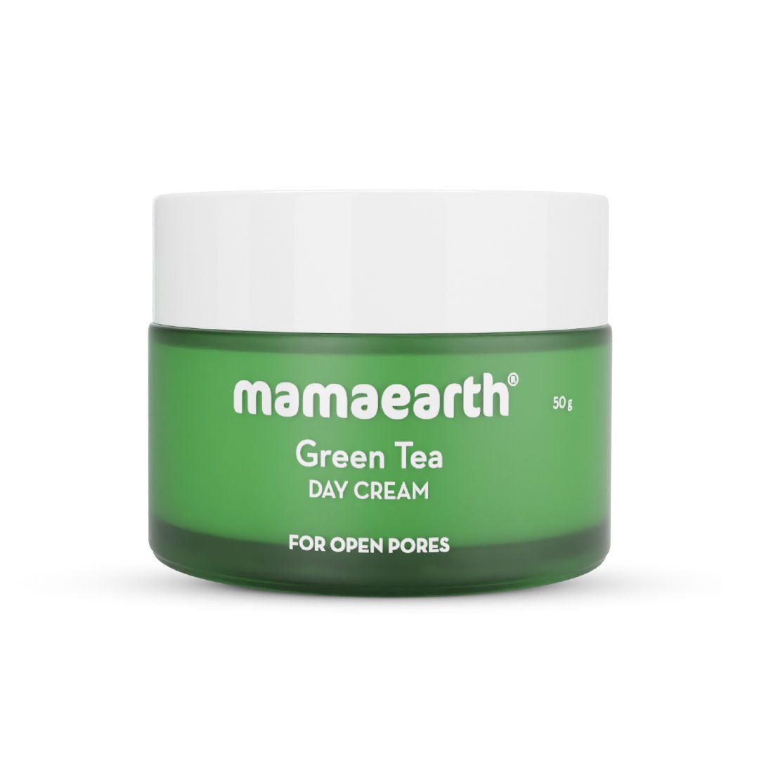 Buy Mamaearth Green Tea Day Cream With Green Tea & Collagen For Open