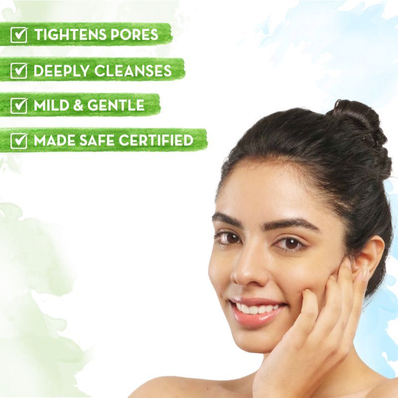 Mamaearth Green Tea Face Wash With Green Tea & Collagen For Open Pores-3