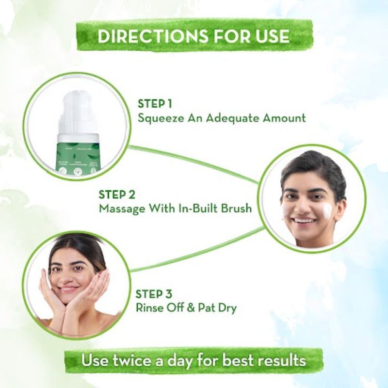 Mamaearth Green Tea Face Wash With Green Tea & Collagen For Open Pores-7