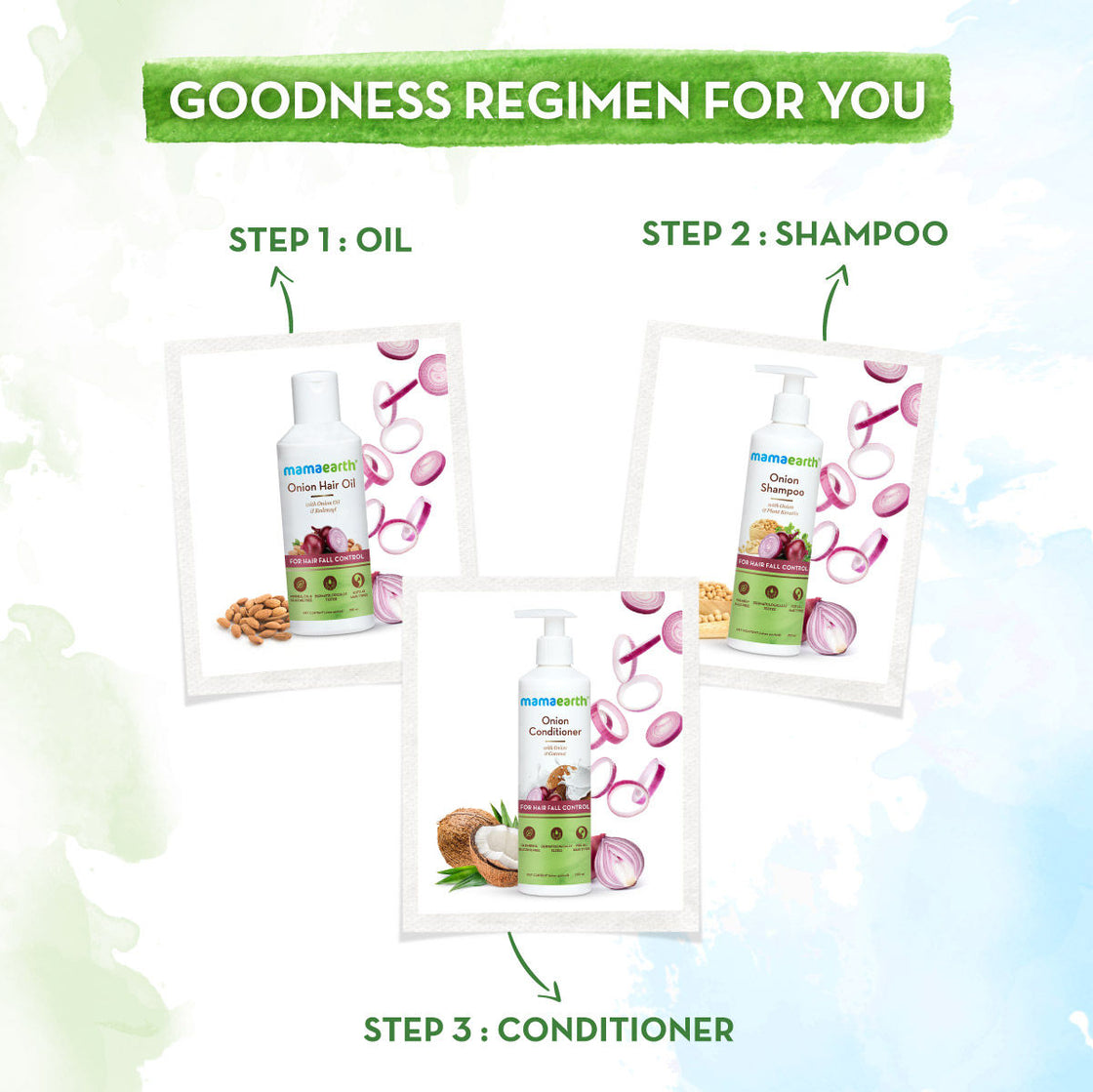 Mamaearth Onion Shampoo For Hair Growth & Hair Fall Control With Onion & Plant Keratin-4