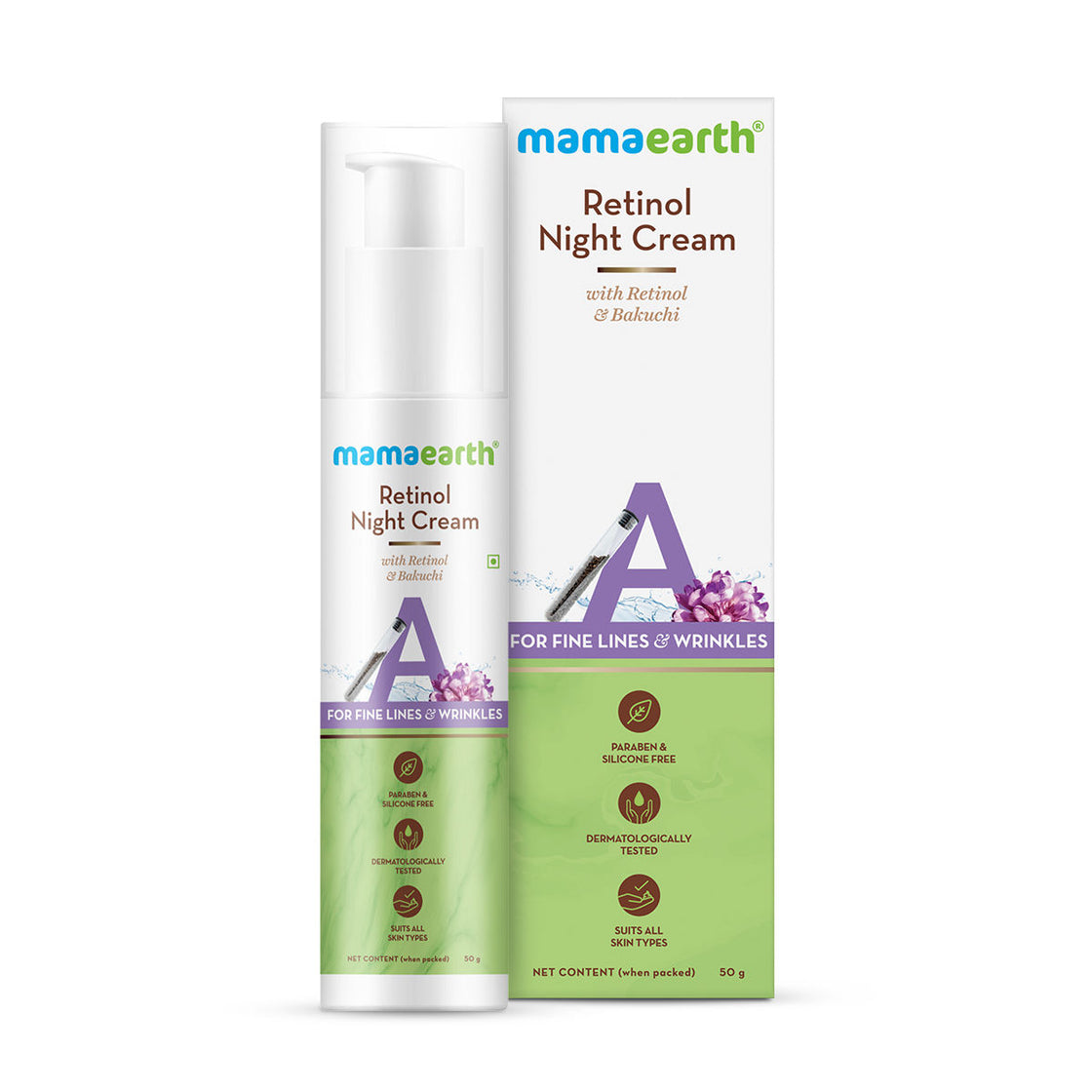 Mamaearth Retinol Night Cream With Retinol & Bakuchi For Fine Lines & Wrinkles-8