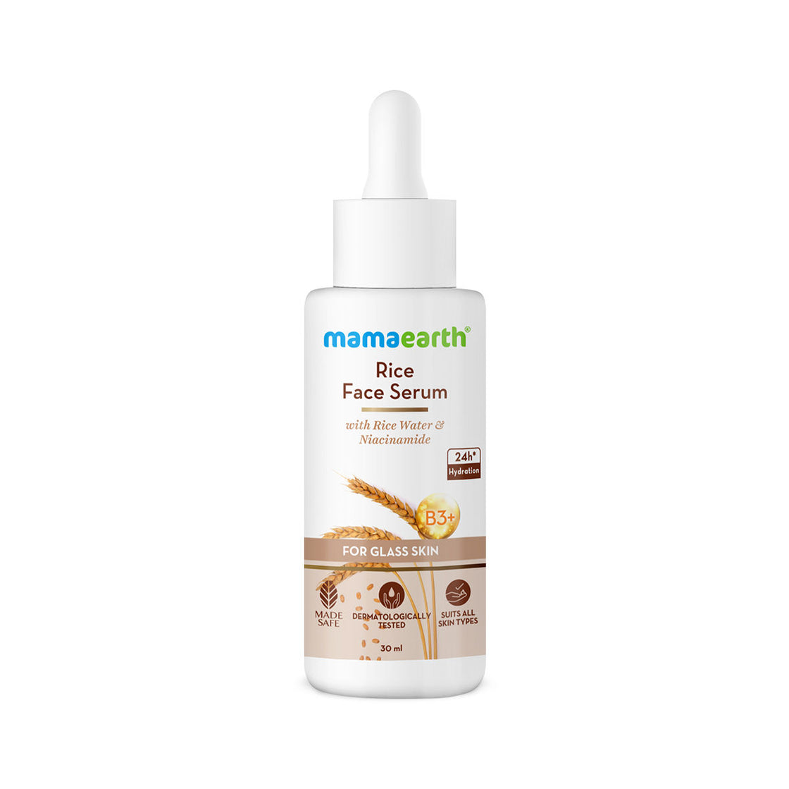 Mamaearth Rice Face Serum For Glowing Skin With Rice Water & Niacinamide For Glass Skin-8
