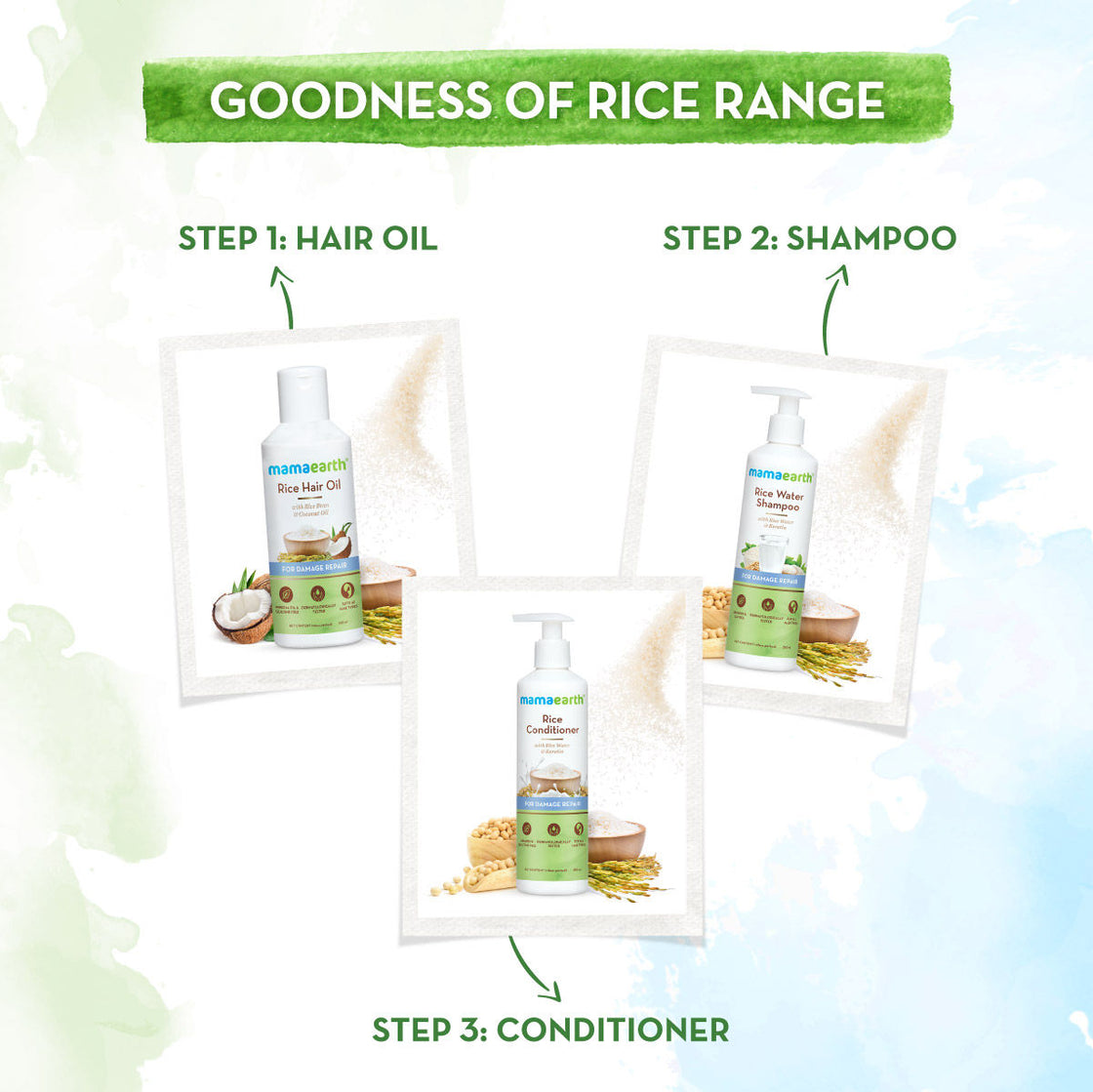 Mamaearth Rice Water Shampoo With Rice Water And Keratin-6