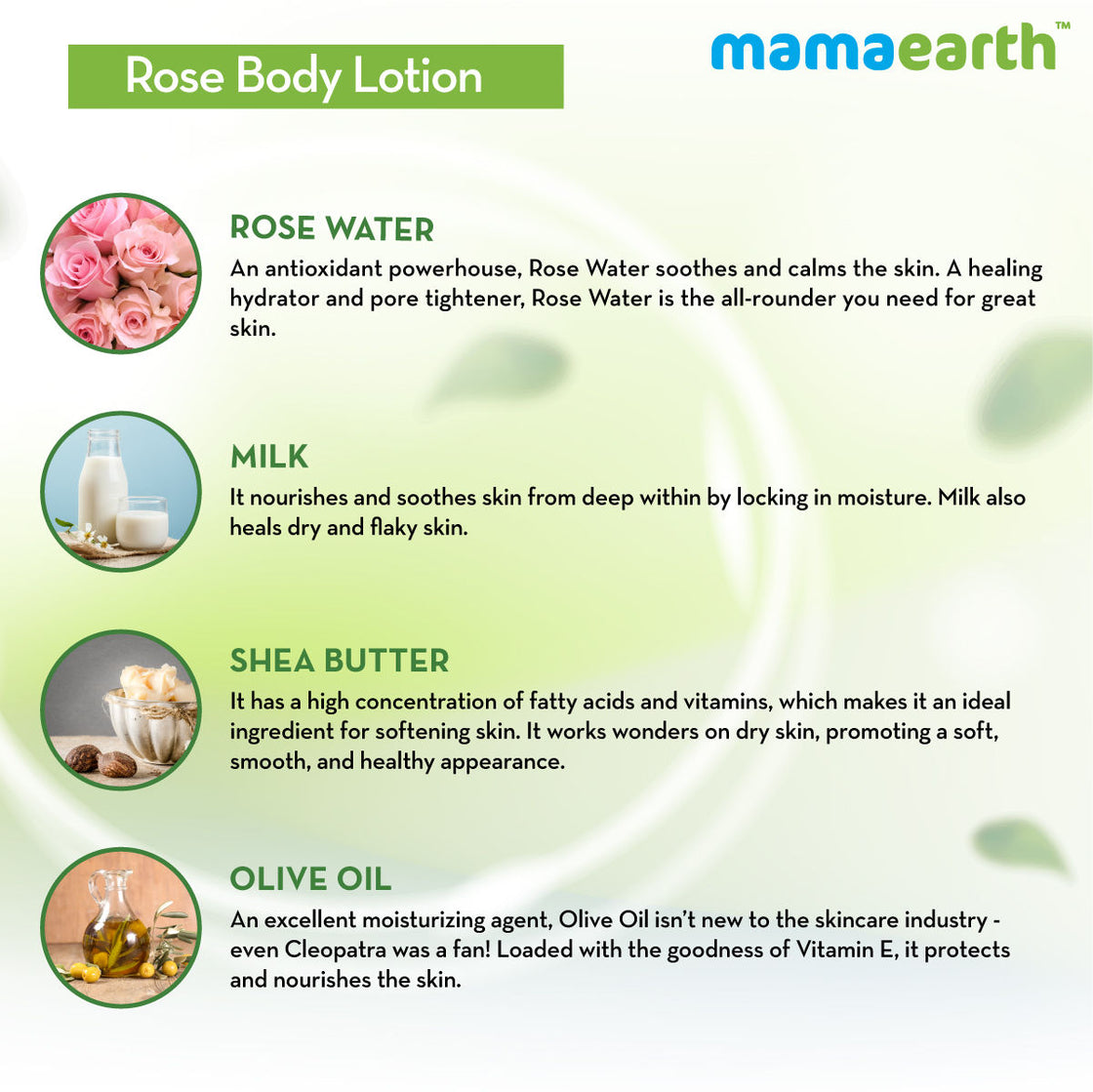Mamaearth Rose Body Lotion With Rose Water And Milk For Deep Hydration-4