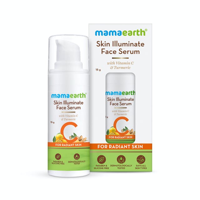 Mamaearth Skin Illuminate Face Serum With Vitamin C & Turmeric For Radiant Skin-7