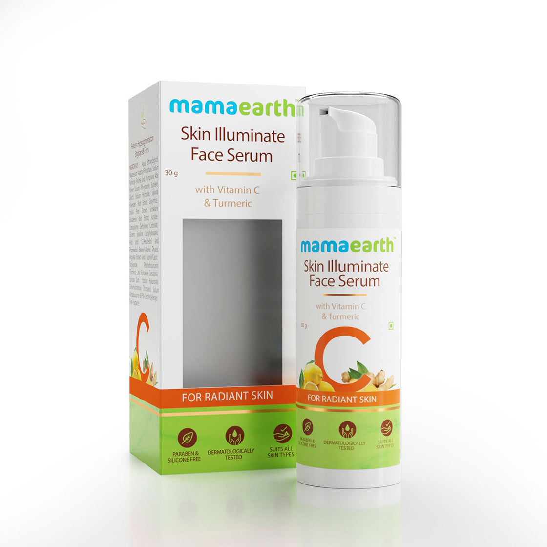 Mamaearth Skin Illuminate Face Serum With Vitamin C & Turmeric For Radiant Skin-8