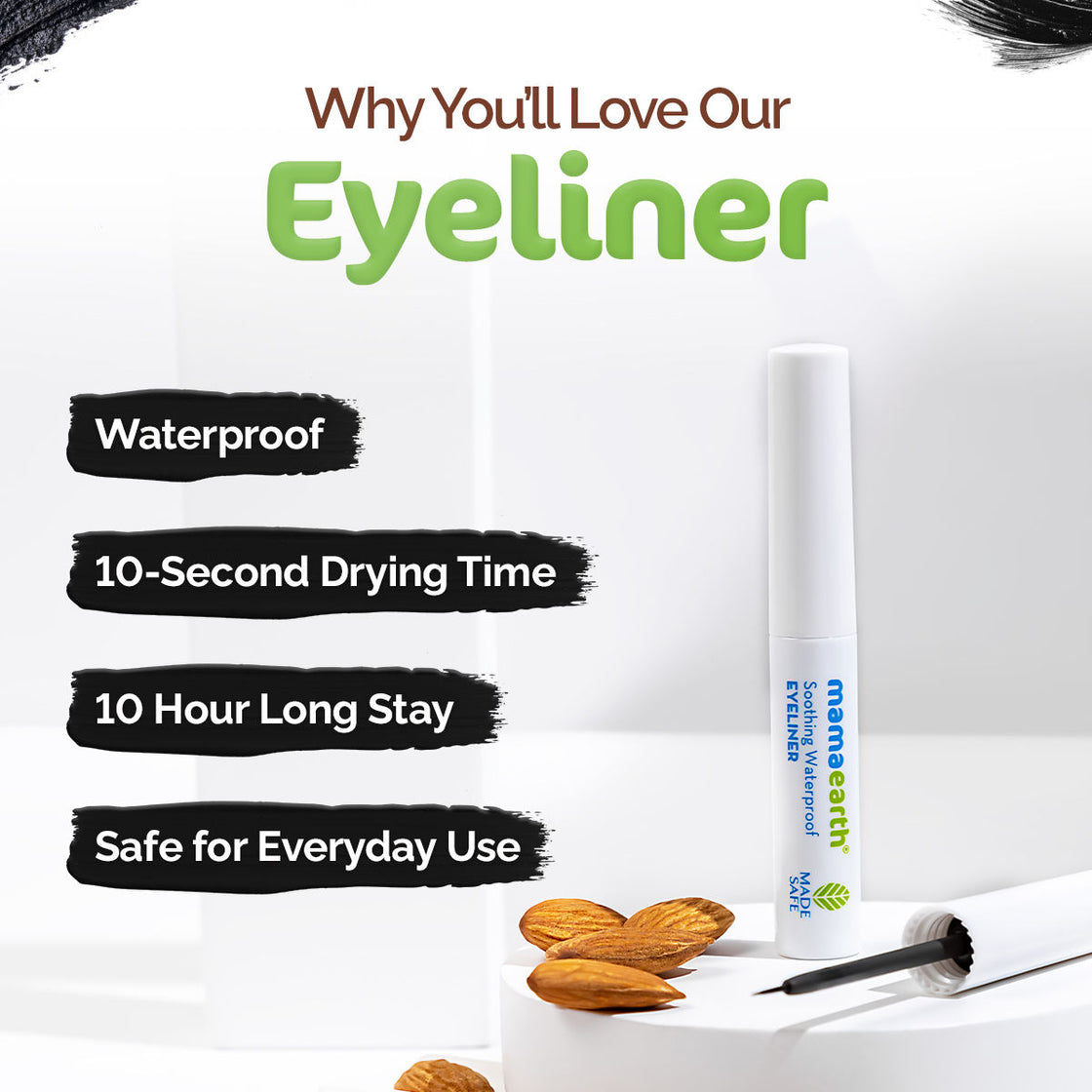 Mamaearth Soothing Waterproof Eyeliner-7