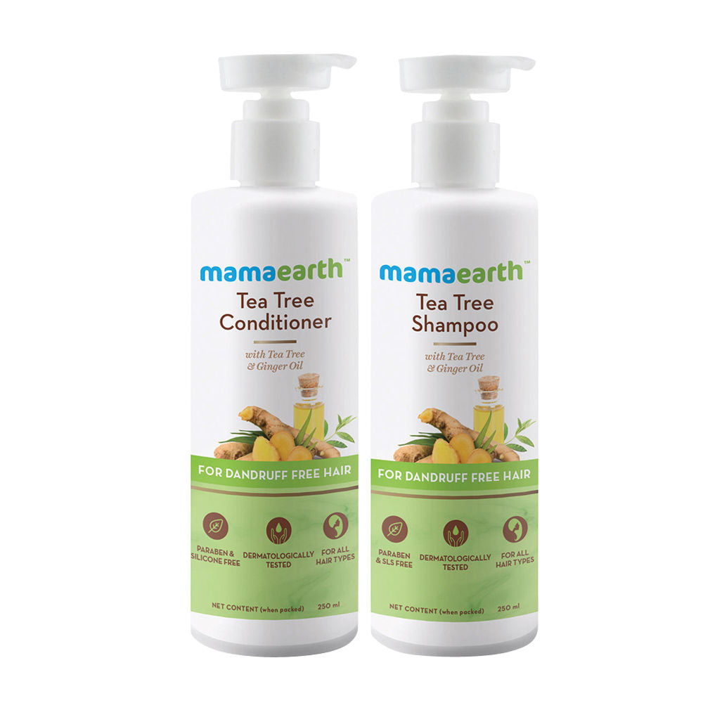 Mamaearth Tea Tree Anti Dandruff Express Kit