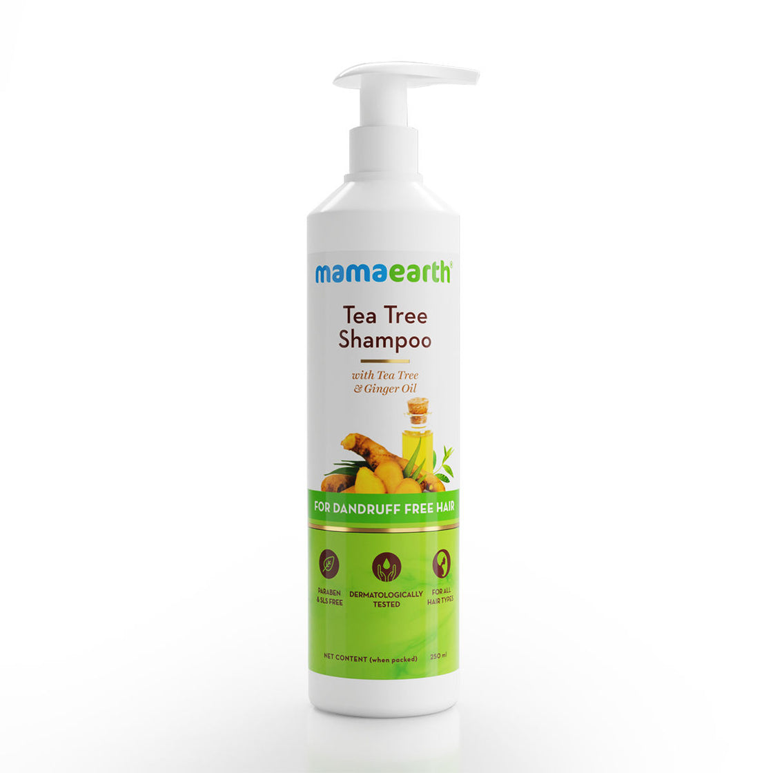 Mamaearth Tea Tree Anti Dandruff Shampoo With Ginger Oil-2