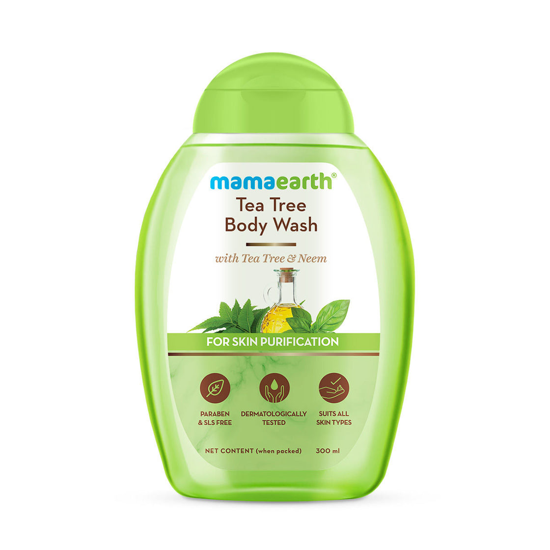 Mamaearth Tea Tree Body Wash With Tea Tree & Neem For Skin Purification-7