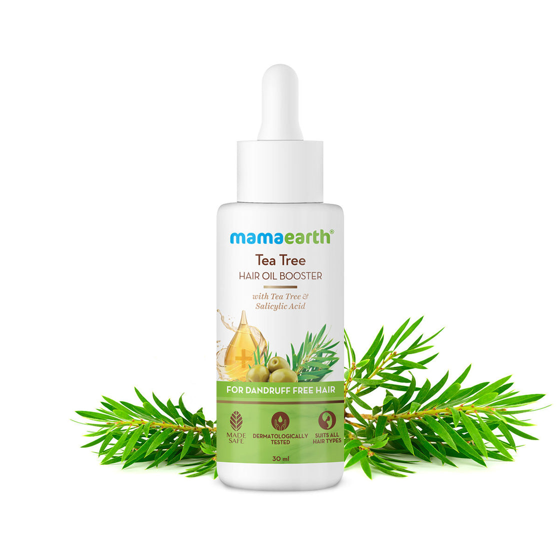 Mamaearth Tea Tree Hair Oil Booster With Tea Tree & Salicylic Acid For Dandruff-Free Hair-2