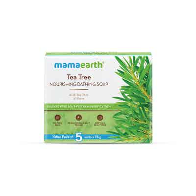 Mamaearth Tea Tree Nourishing Bathing Soap With Tea Tree And Neem For Skin Purification-7