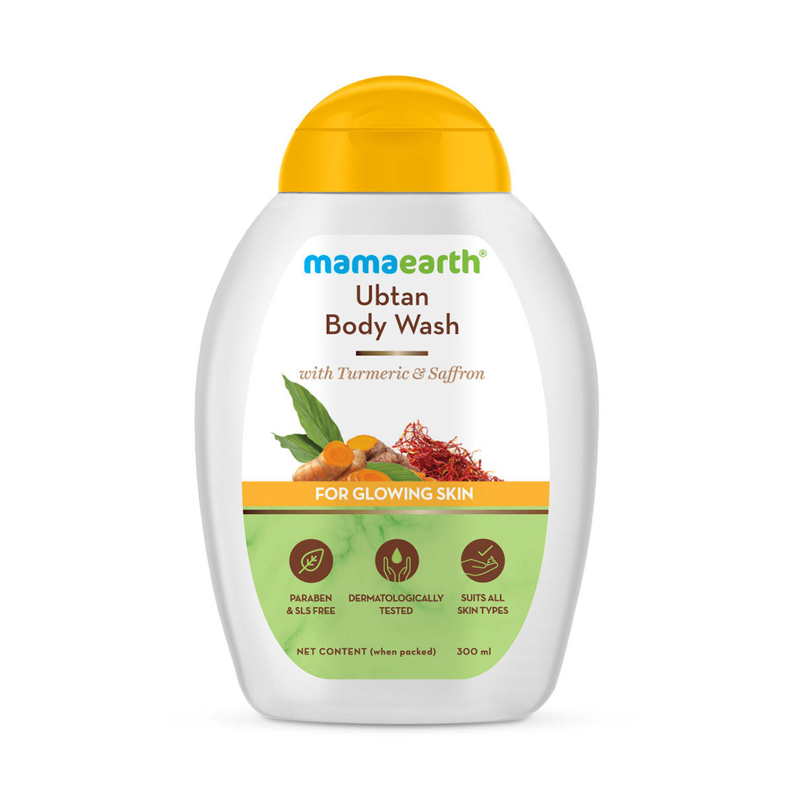 Mamaearth Ubtan Body Wash With Turmeric & Saffron For Glowing Skin-7