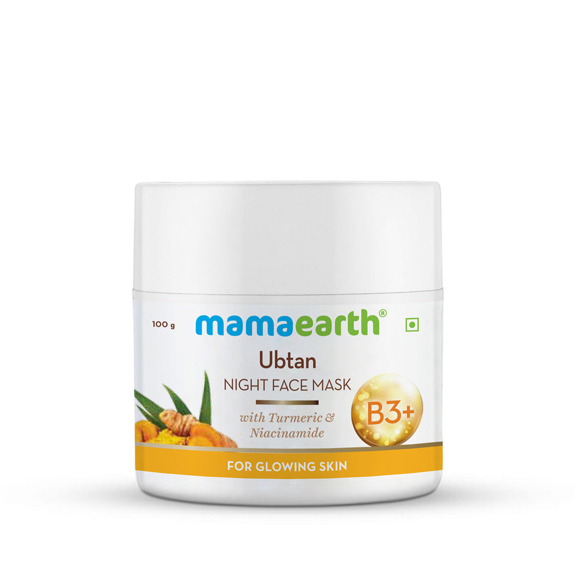 Mamaearth Ubtan Night Sleeping Face Mask With Turmeric & Niacinamide For Glowing Skin-2