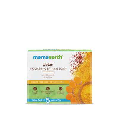 Mamaearth Ubtan Nourishing Bathing Soap With Turmeric & Saffron-7