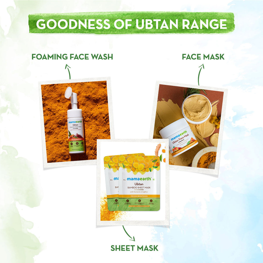 Mamaearth Ubtan Oil-Free Face Moisturizer With Turmeric & Saffron For Skin Brightening-6