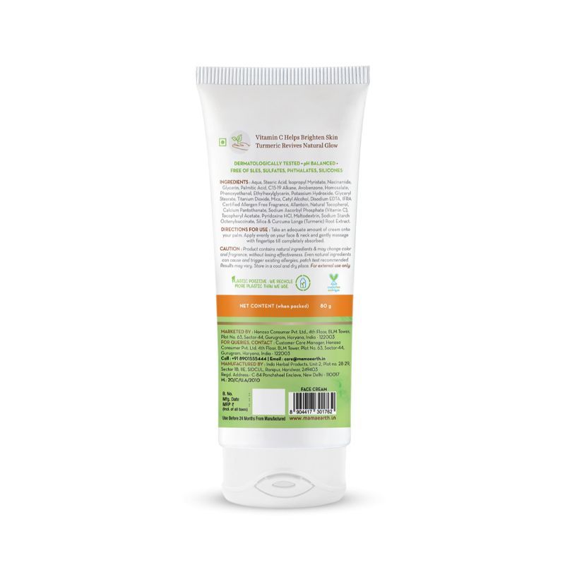 Mamaearth Vitamin C Daily Glow Face Cream With Vitamin C & Turmeric-2