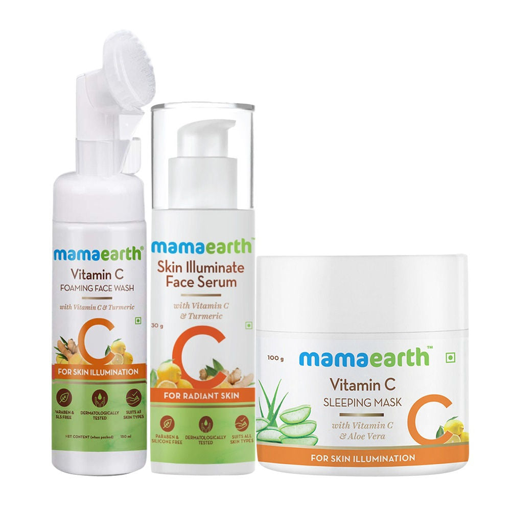 Buy Mamaearth Vitamin C Daily Routine Kit Online in India at Best