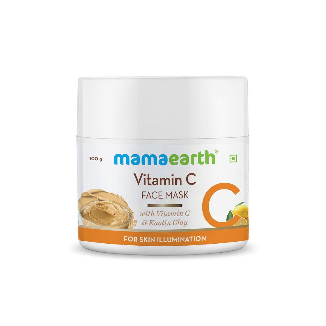 Mamaearth Vitamin C Face Mask With Kaolin Clay For Skin Illumination-7