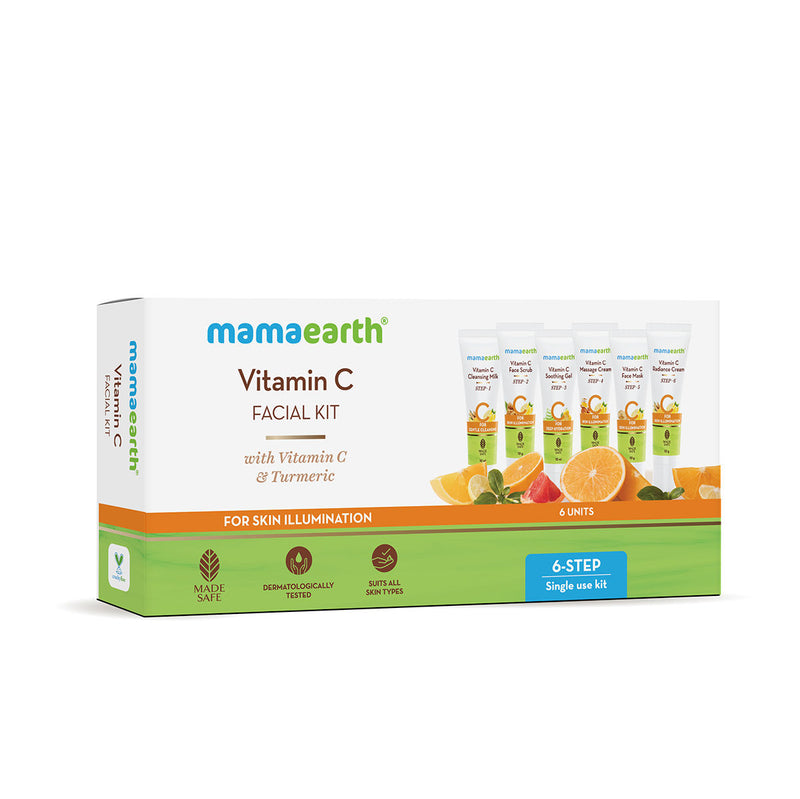 Buy Mamaearth Vitamin C Facial Kit With Vitamin C Online in India