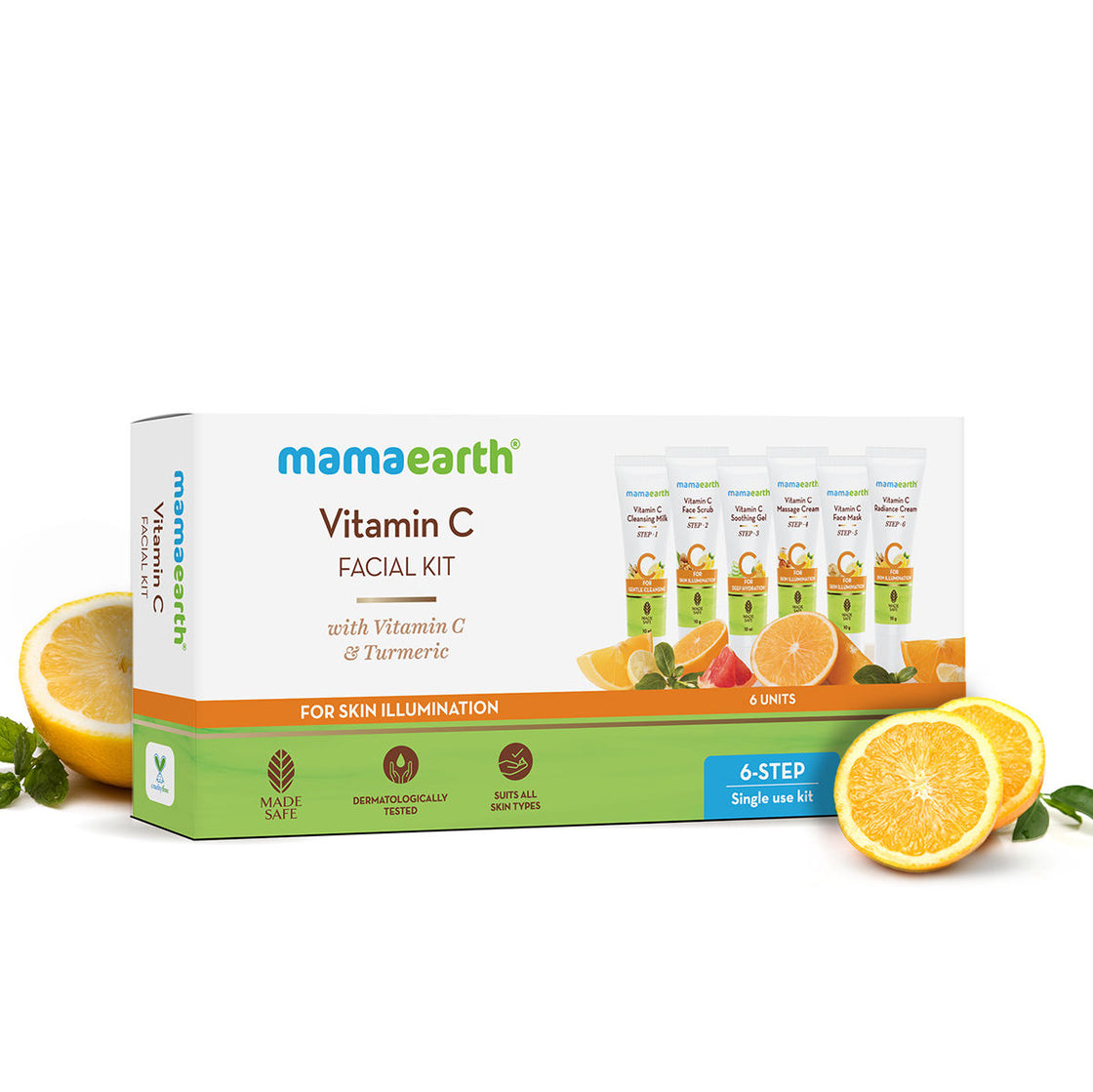 Mamaearth Vitamin C Facial Kit With Vitamin C & Turmeric For Skin Illumination-3