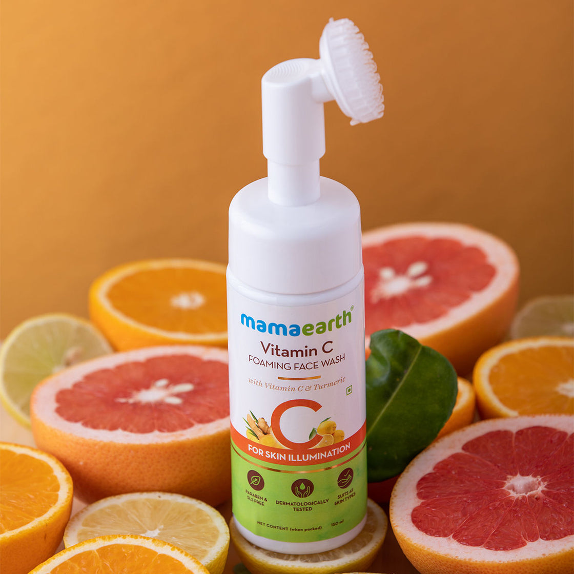 Mamaearth Vitamin C Foaming Face Wash With Vitamin C & Turmeric-2