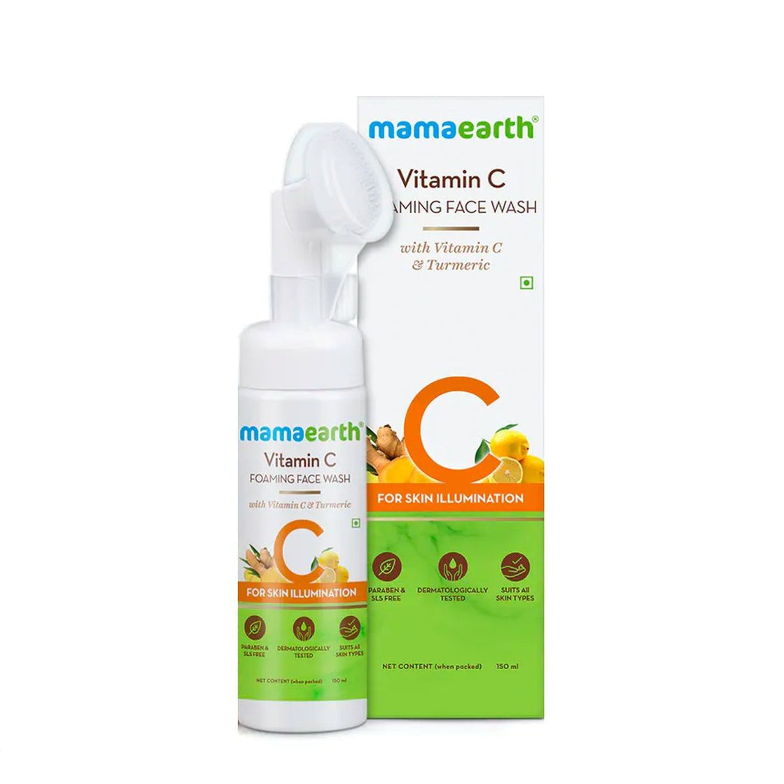 Mamaearth Vitamin C Foaming Face Wash With Vitamin C & Turmeric-8