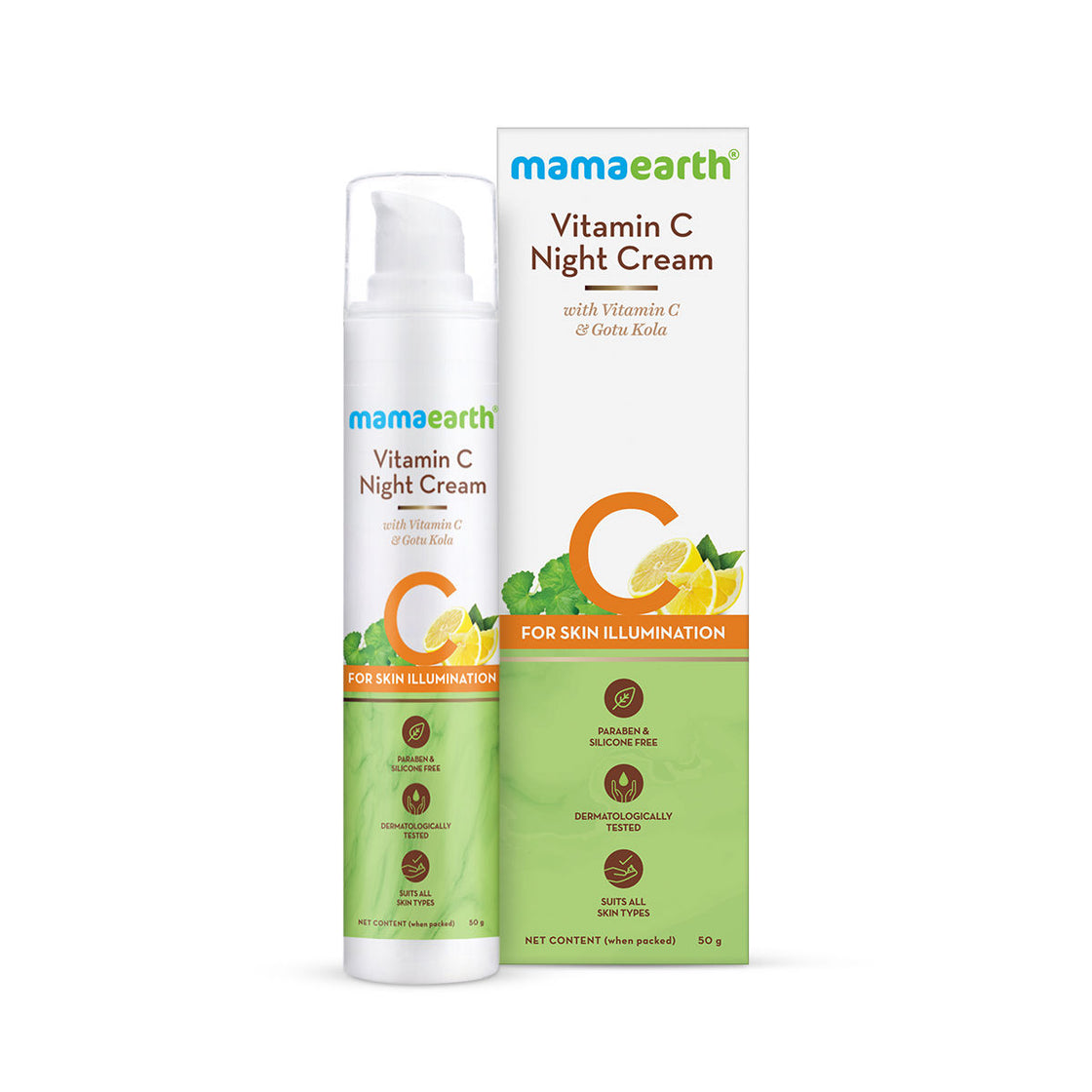 Mamaearth Vitamin C Night Cream For Women With Vitamin C & Gotu Kola For Skin Illumination-7