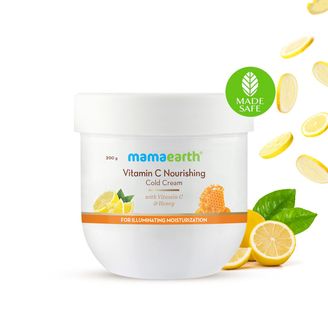 Mamaearth Vitamin C Nourishing Cold Cream For Face & Body With Vitamin C & Honey-2