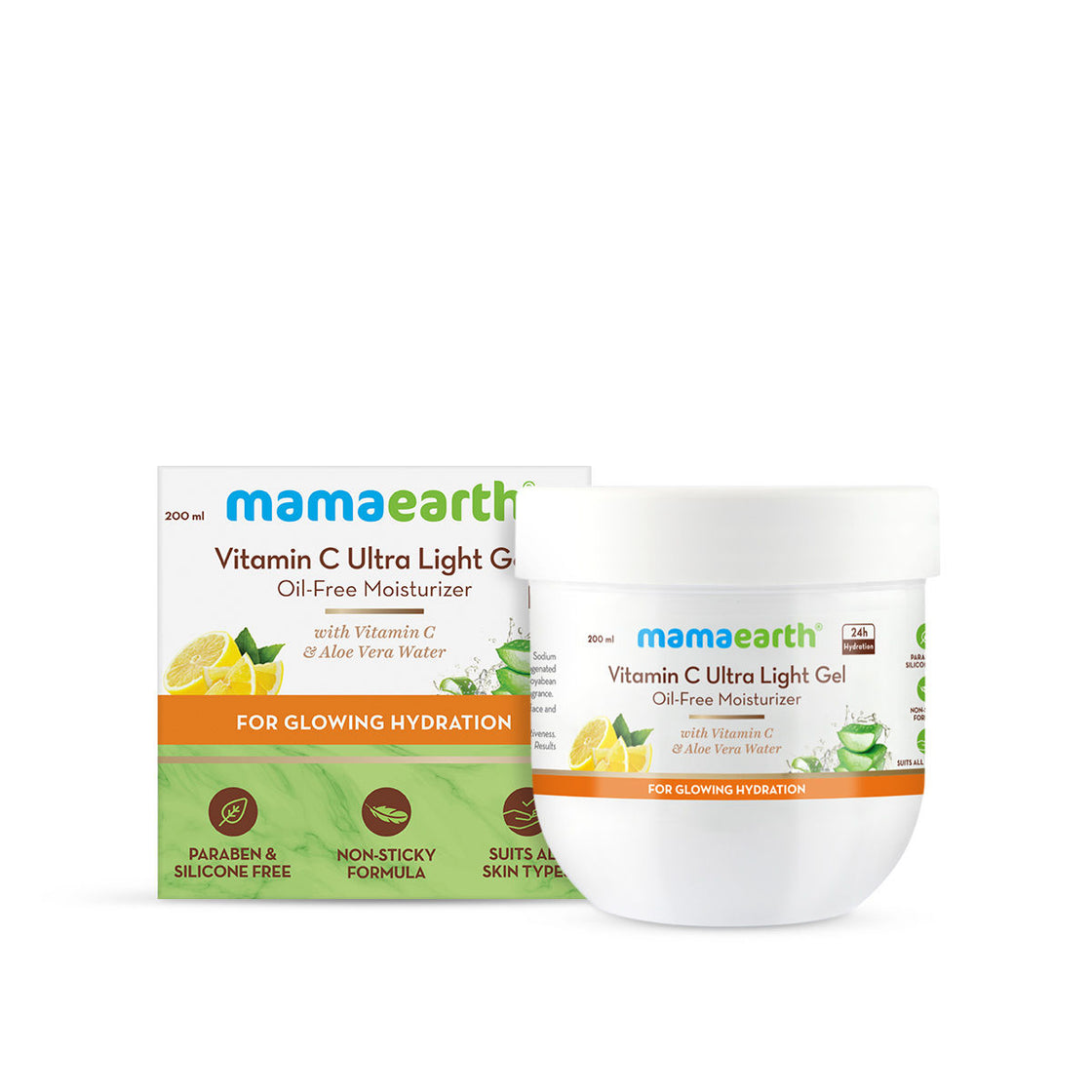 Mamaearth Vitamin C Ultra Light Gel Oil-Free Moisturizer With Vitamin C & Aloe Vera Water-7