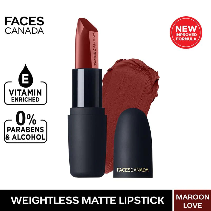 Faces Canada Weightless Matte Finish Lipstick (4.5Gm)-31