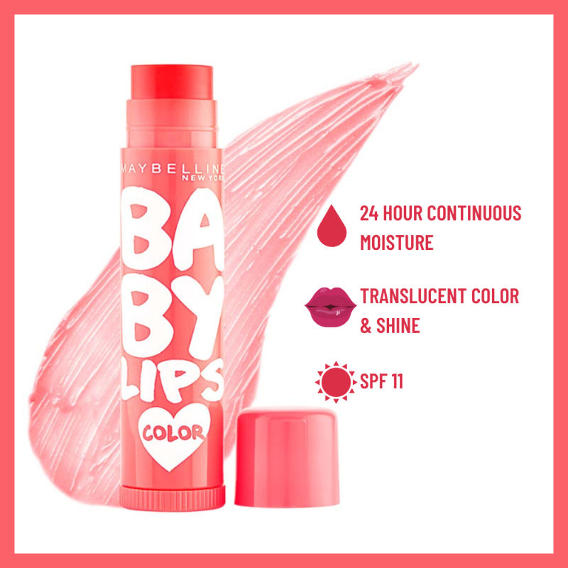 Maybelline New York Baby Lips Color Balm SPF 11 - Cherry Kiss