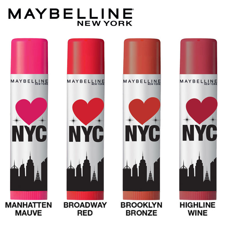 Maybelline New York Baby Lips Loves NYC Lip Balm - Broadway Red